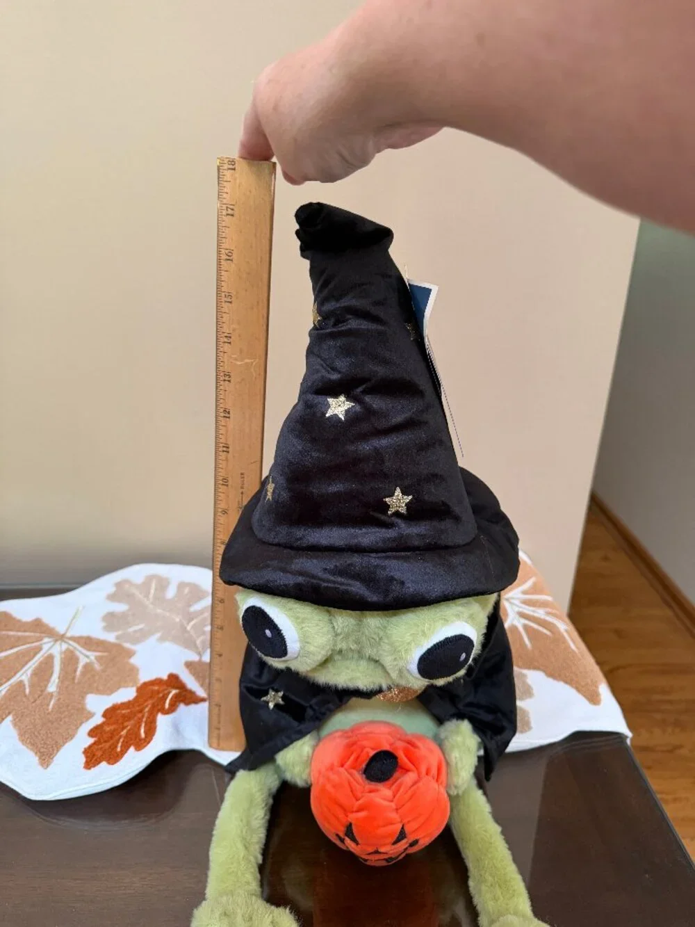 Moonlight Manor Wizard & Pumpkin Frogs U PICK  Purple /Black Capes Halloween NWT